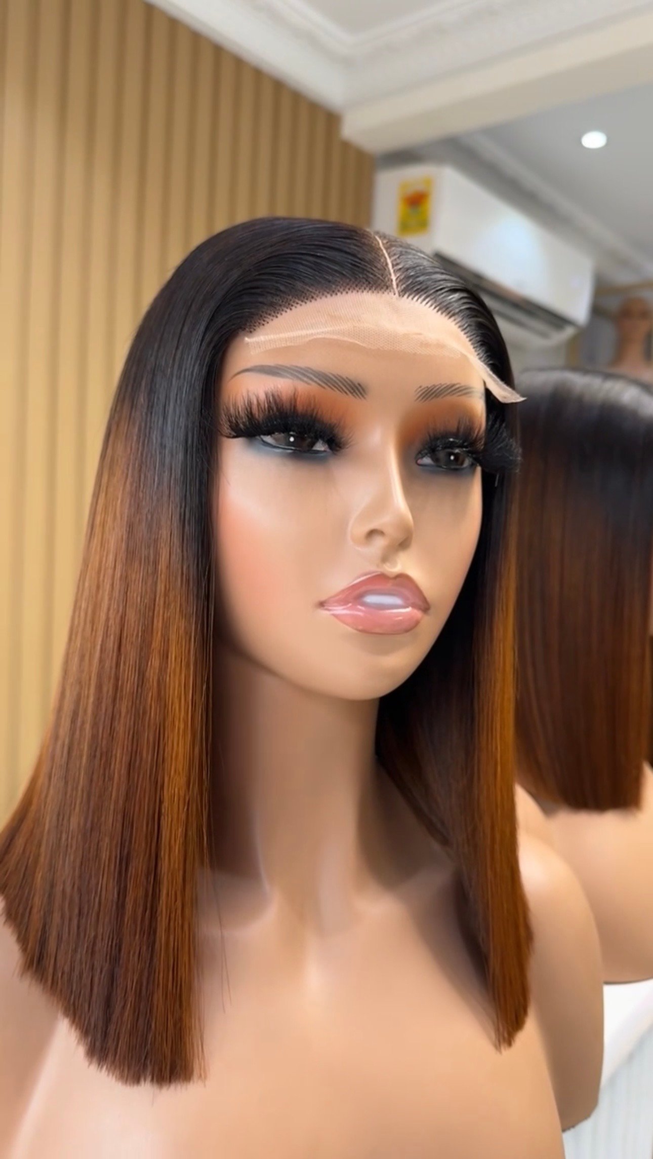 4x4 Vietnamese SDD Bone Straight in Ombré